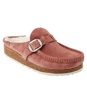 Birkenstock Buckley Leather Shearling Clog Birkenstock Buckley Leather Shearling Clog