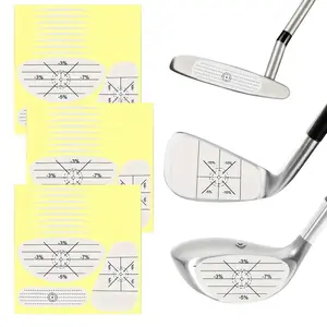 Golf Impact Tape, 90/150pcs/set High-resolution Stickers for Irons Drivers and Fairway Woods, Non-residue Swing Training Aid Impact Labels for Adults, Golf Accessories