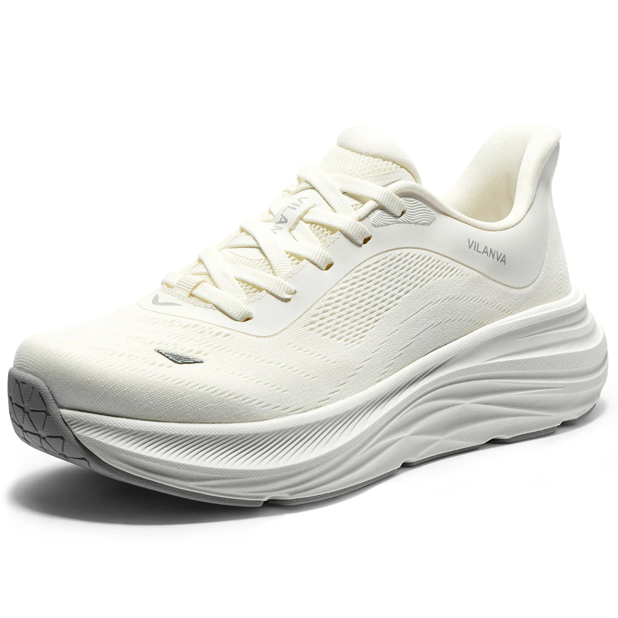 Vilanva Cushioned Walking & Running Sneakers for Women - Breathable, Non-Slip, Gym-Ready