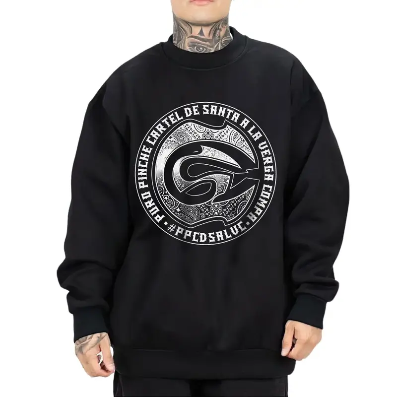 CDS Gangster clothes, Chicano Clothing, Hoodies for men, Men's clothing, Streetwear, Graphic tee style 7