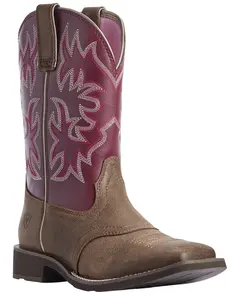 Ariat Women's Women'S Delilah Western Performance Boot Broad Square Toe - 10031593