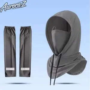 Assassin's Creed Cover Anti-UV Sunscreen Face Mask + Arm Sleeves MenCycling Fishing Half Face Cover UV Protection Neck WrapUnisex