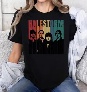 Halestorm band Vintage T-Shirt, Halestorm Shirt, Music Retro Shirt Gift for Men and Women