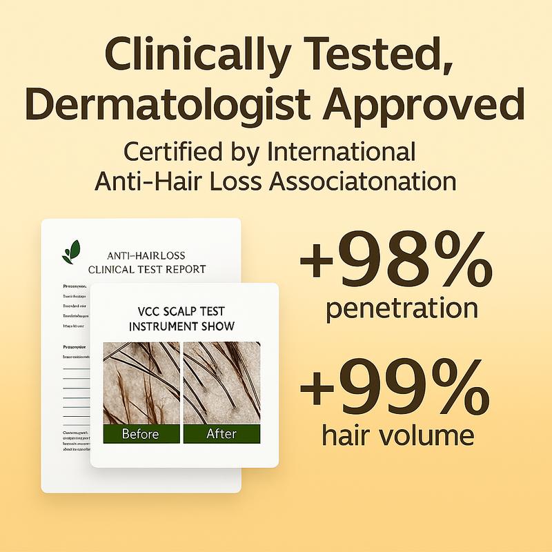 REMIMPI Hair Revival System – 12-Month Anti-Hair Loss & Regrowth Kit | Herbal Shampoo + Hair Tonic Set for Thicker, Fuller Hair | Ginseng, Polygonum & Jojoba Root Strengthening Formula (300ml + 50ml) Restore