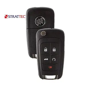 Car Key Accessory, 2010-2022 Buick 5B Flip Key Fob - Trunk Function, Remote Start, FCC# OHT01060512, Part# 13504204