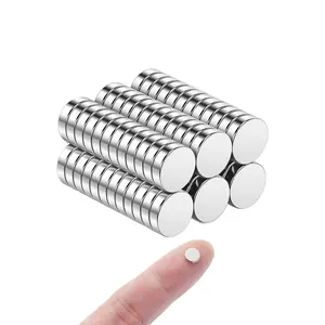 VEVOR Rare Earth Magnets, 100 Pcs Strong Round Small Neodymium Magnets Disc with Transparent Storage Box, for Whiteboard, Refrigerator, Cabinet, Dry Erase Board, Home, Kitchen, Office, SchoolSummervibes