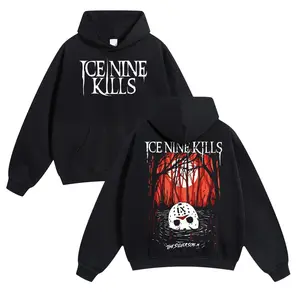 Ice Nine Kills Band Merch Unisex Pure Cotton Graphic Hoodie - Retro Casual Streetwear, Soft Warm Pullover, Durable Machine-Washable, Comfortable Gift for Men & Women Great Gift Option