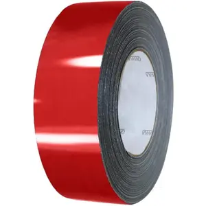 Gloss Vinyl Detailing Wrap Tape 2 Inch x 20ft DIY Roll (Gloss Red)