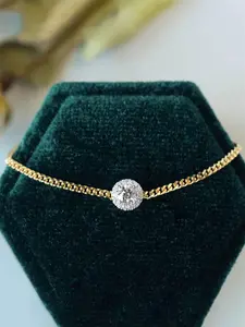 1 Pc Charm Cubic Zirconia Necklace Pendant For Women For Valentine's Day Gift Wedding Engagement Anniversary Party Jewelry