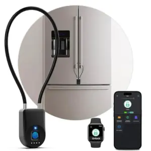 Fingerprint Cable Child Proof Fridge Lock