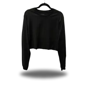 ROAD RASH LONG SLEEVE CROP TOP