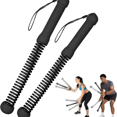 ‌Newly Upgraded Ropeless Battle Ropes – Silent Ropeless Training Fitness Equipment for Indoor/Outdoor Workouts, Unisex Design