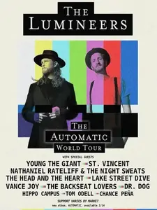 Lumineers Automatic World Tour Poster Wall Art Print