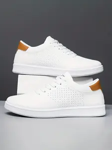 Men's Fashion Breathable Low Top Skate Shoes, Comfortable Non-Slip Casual Sports Shoes for Outdoor Activities, Sneaker, Fashionable Sneakers, Trendy Sneakers, Trending Sneakers