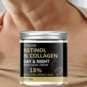 Vitamin a Collagen Neck and Face Cream, Day and Night Use, Hydrating and Firming, Easy Absorption, Smooth Soft, Suitable for All Skin Types, Skin Care