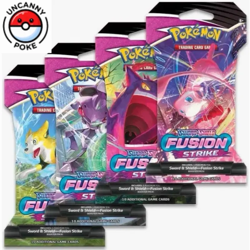 Fusion Strike Sleeved Booster Pack, 1 pack, random art