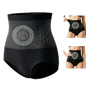 4-in-1 Compression Sweat Shorts for Women – High-Waist Yoga Pants, Breathable Firming Tummy Control Shapewear for Workout & Daily Wear