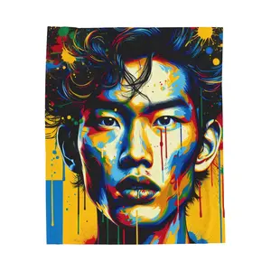 Colorful Persona- Plush Blanket