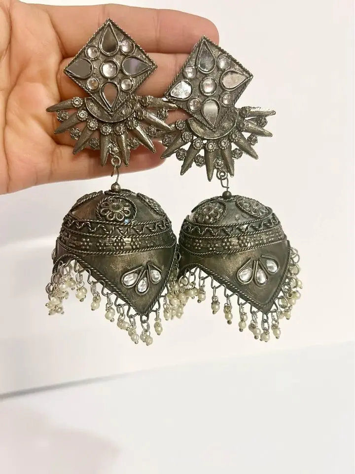 Oxidised Earrings - Perfect for Any Occasion