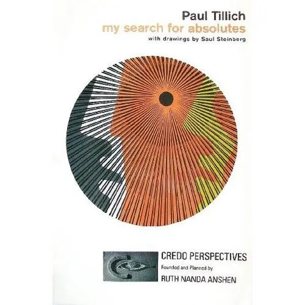 Used Literature Book - My Search for Absolutes (Credo Perspectives) by Paul Tillich, Paperback English, Simon and Schuster, Condition Rated Very Good, 0.68 lbs, Books