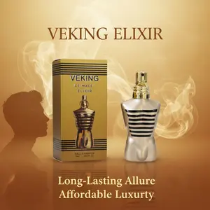 Paul Gaultier Men's Le Male Elixir Perfume 25ML, Long-Lasting Fragrance Gift Box, Suitable for Daily Use and Special Occasions, Long Lasting Scents