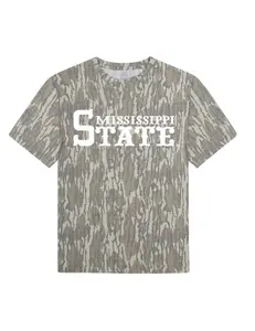 Mossy Oak Mississippi State White T-Shirt | Classic T Shirt 3D,Style T Shirt 3D Camo, For Him,For Her