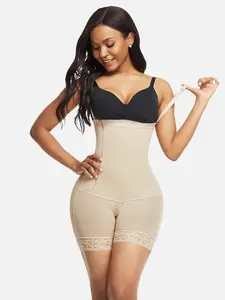 FeelinGirl-Upgrade Tummy Control Shapewear Side Zipper Open Bust  for Ladies Daily Life Comfortable Womenswear