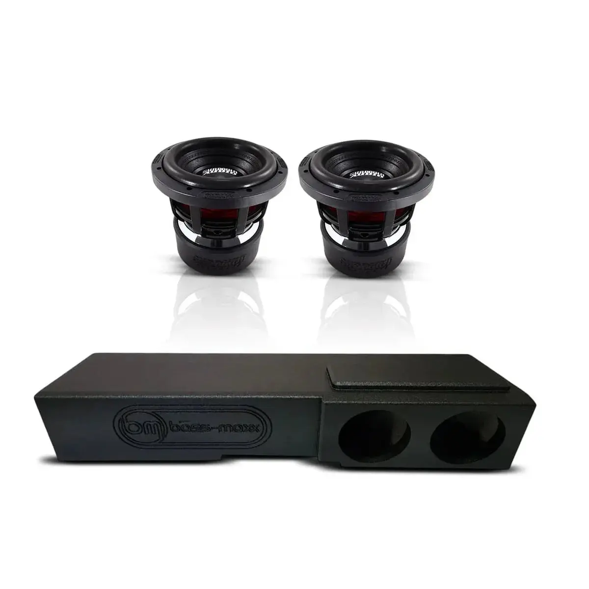 (2) Sundown Audio X8 v4 & Ford F150 09-25 Dual 8" Subwoofer Box Combo