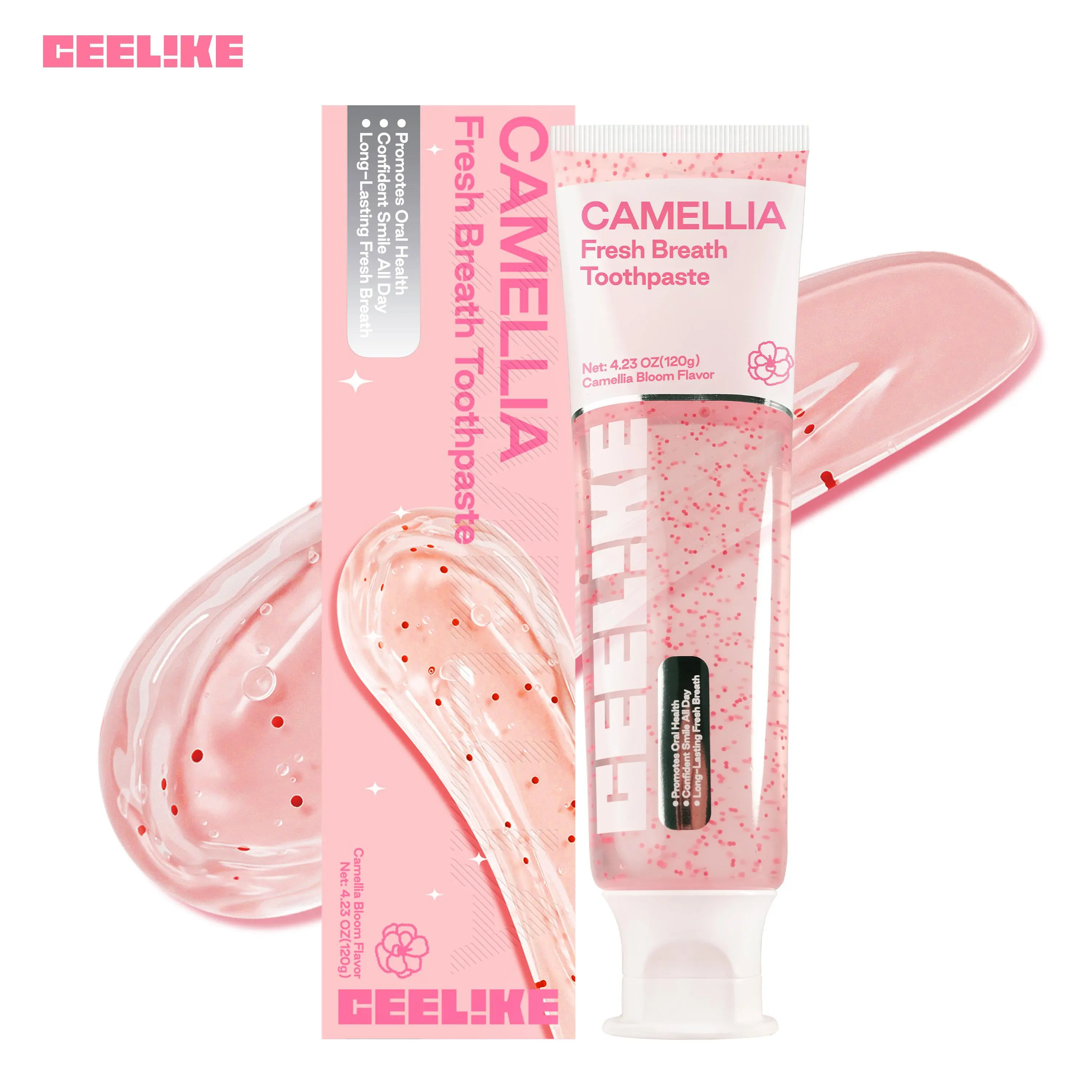 CEELIKE Camellia Fresh Breath Toothpaste | Deeply Cleans Teeth, Provides Freshness, Gently Cares for Oral Health
