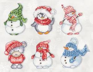 Winter Toys JK034L Counted Cross-Stitch Kit