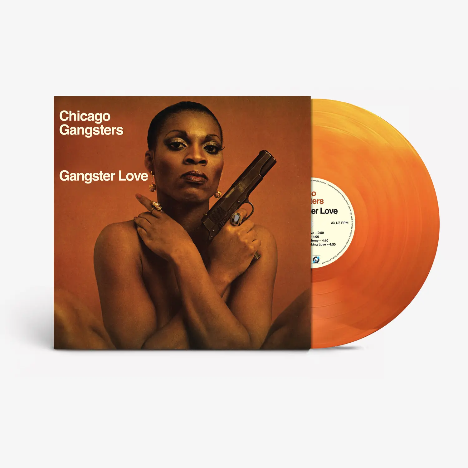 Chicago Gangsters - Gangster Love - Pumpkin Spice  [VINYL RECORD - LP] Colored Vinyl, 140 Gram Vinyl, Orange, Reissue