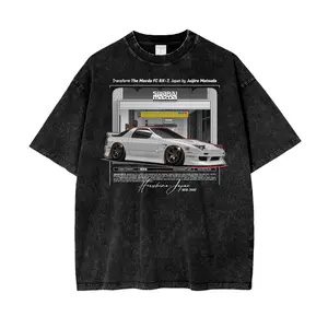 Mazda RX-7 FC3S Inspired T-Shirt, Fashion Cotton, Full Colors, Full Sizes, For Men, For Women
