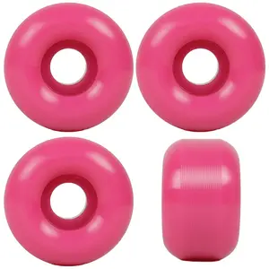Skateboard Wheels 50mm x 31mm High Rebound 99A Neon Pink
