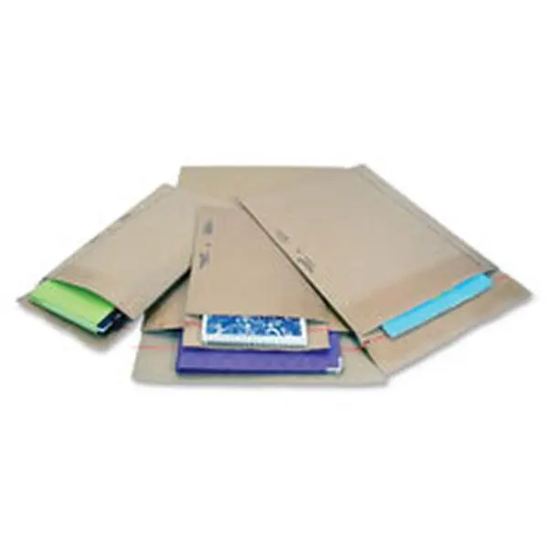 Sealed Air SEL89314 Jiffy Rigi Bag Mailers - Recycled Extra-Rigid Kraft Paper, Self-Sealing High-Strength Cohesive Letters Envelopes & Postal Supplies for Office Stationery Needs