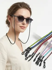 Knitted Eyeglass Strap Chain, Sunglasses Holder Accessory, Anti-Loss Hanging Rope, Durable & Stylish Design, Perfect Gift Idea