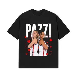 Paige Bueckers Azzi Fudd Shirt – Women’s Basketball Love Graphic Tee, Sports Outfit Gift, Men’s & Women’s Tops