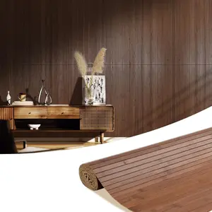 1 Pack 96x48 Inch   Wall Panel - Coffee Pole Wrap Paneling for Walls, Ceilings, Cabinets, Furniture - Ideal for Bedroom, Living Room & Office DIY Decor