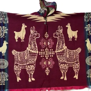 Alpaca poncho alpaca design new