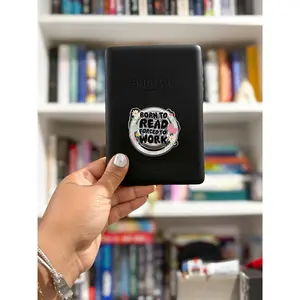 Born to Read, Forced to Work Magnetic Phone & Kindle Grip