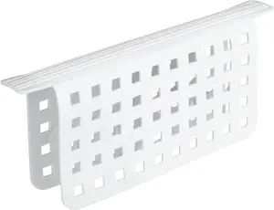 Plastic Kitchen Mat Sink Protector, The Euro Collection - 11" x 12", White