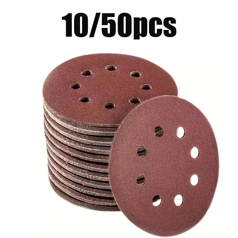 Random Orbital Sander Sanding Disc, Hook and Loop Sanding Disc, Hook Loop Sanding Disc for Random Track Sander, Abrasive & Finishing Products, Alumina Abrasive Sheet, Multiple Grit Options