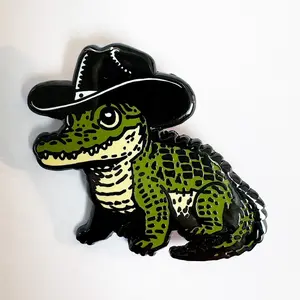 Cowboy Gator Pin