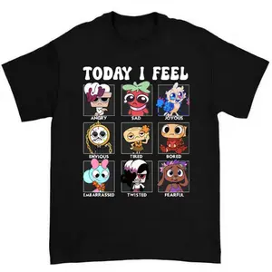 Today I Feel Dandy Graphic Tee Dandy's World Mood Meme Gamer Shirt