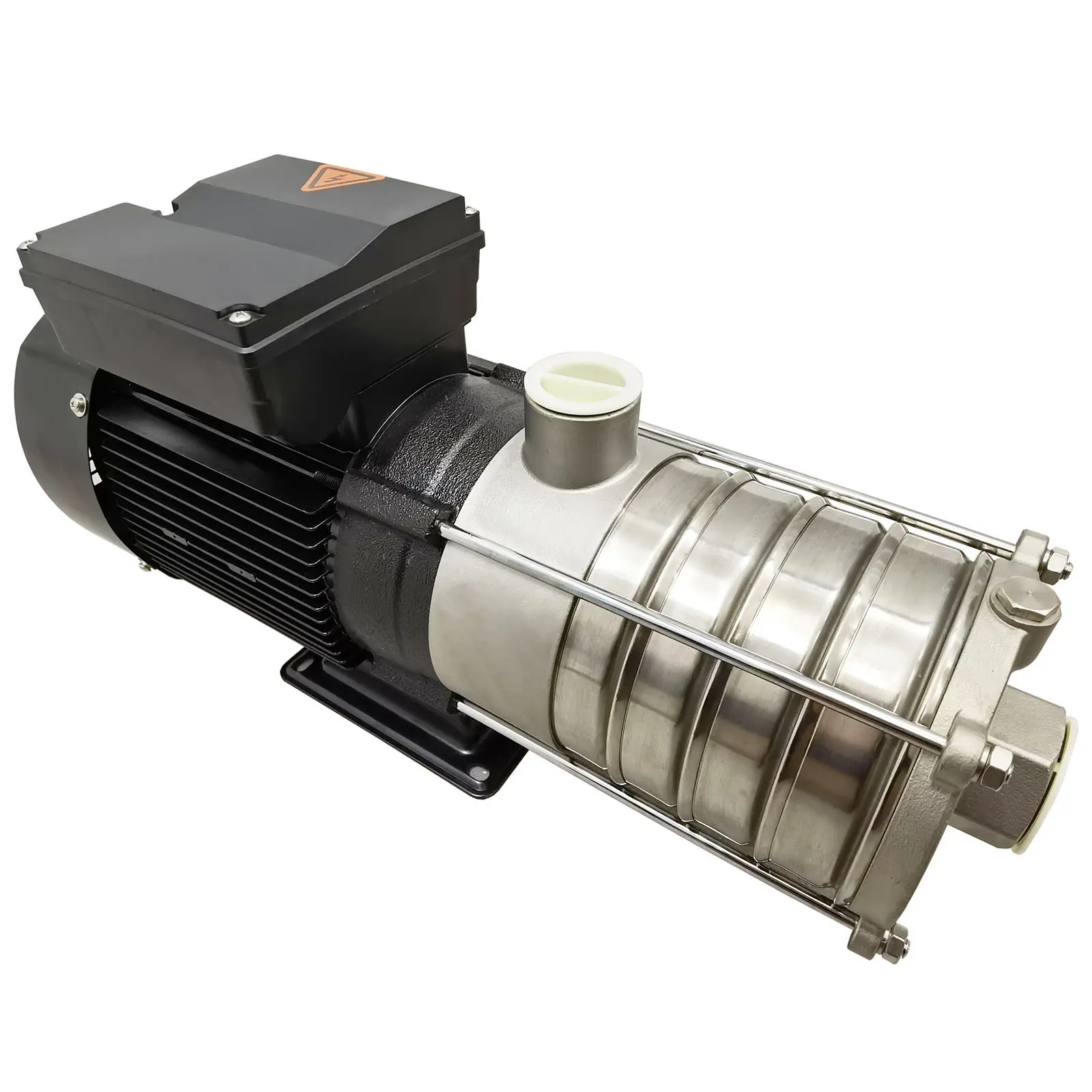 YOKOMA Horizontal Multistage Centrifugal Circulation Pump 220V 1PH, Stainless Steel Industrial Water Circulating Pump