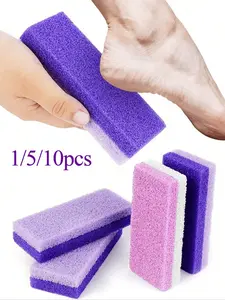 Reusable Foot Pumice Stones Sponge, Pedicure Callus Remover Exfoliating Hard Skin Tool, Nail Care Spa Kit, Dead Skin Removal