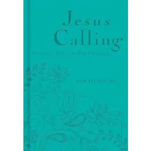 USED-Jesus Calling, Teal Leathersoft, with Scripture References: Enjoying Peace in His Presence (a 365-Day Devotional) - The Perfect Christian Lent and Eas by Young, Sarah (Imitation Leather)