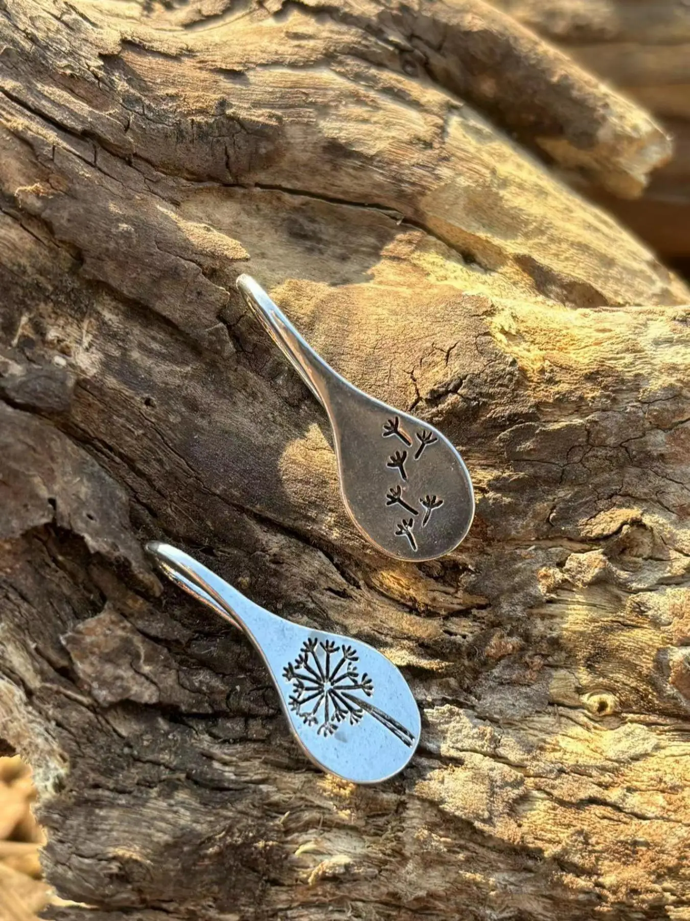 Dandelion Design Earrings, 1 Pair Vintage Fashion Simple Drop Earrings for Party, Daily Clothing Decor, Trendy All-match & Exquisite Jewelry for Birth