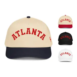 Classic Atlanta Arch Vintage Retro Baseball Cap Snapback Hat