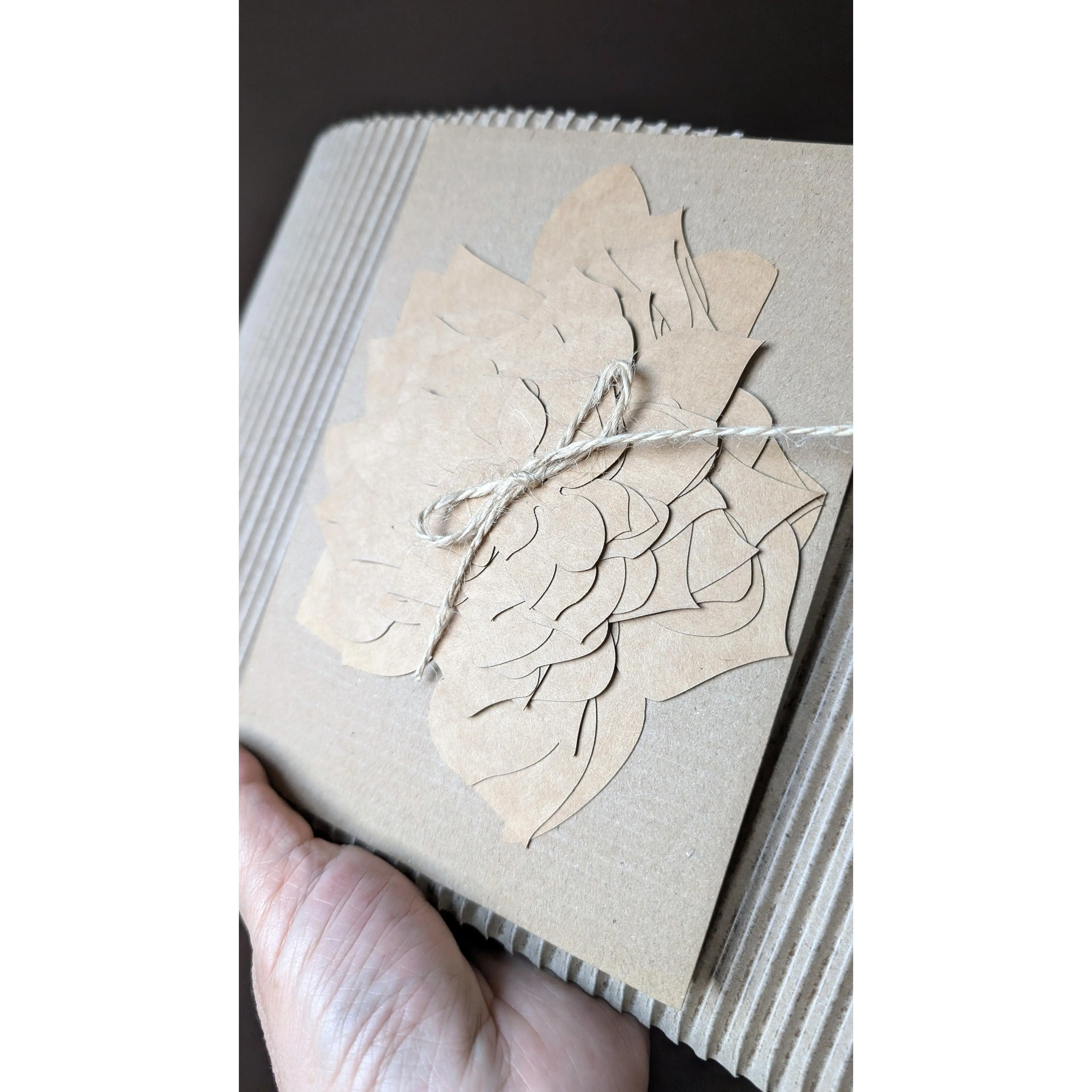 Autumn Rose Leather Flower Templates | Reusable Cardstock Flower Templates