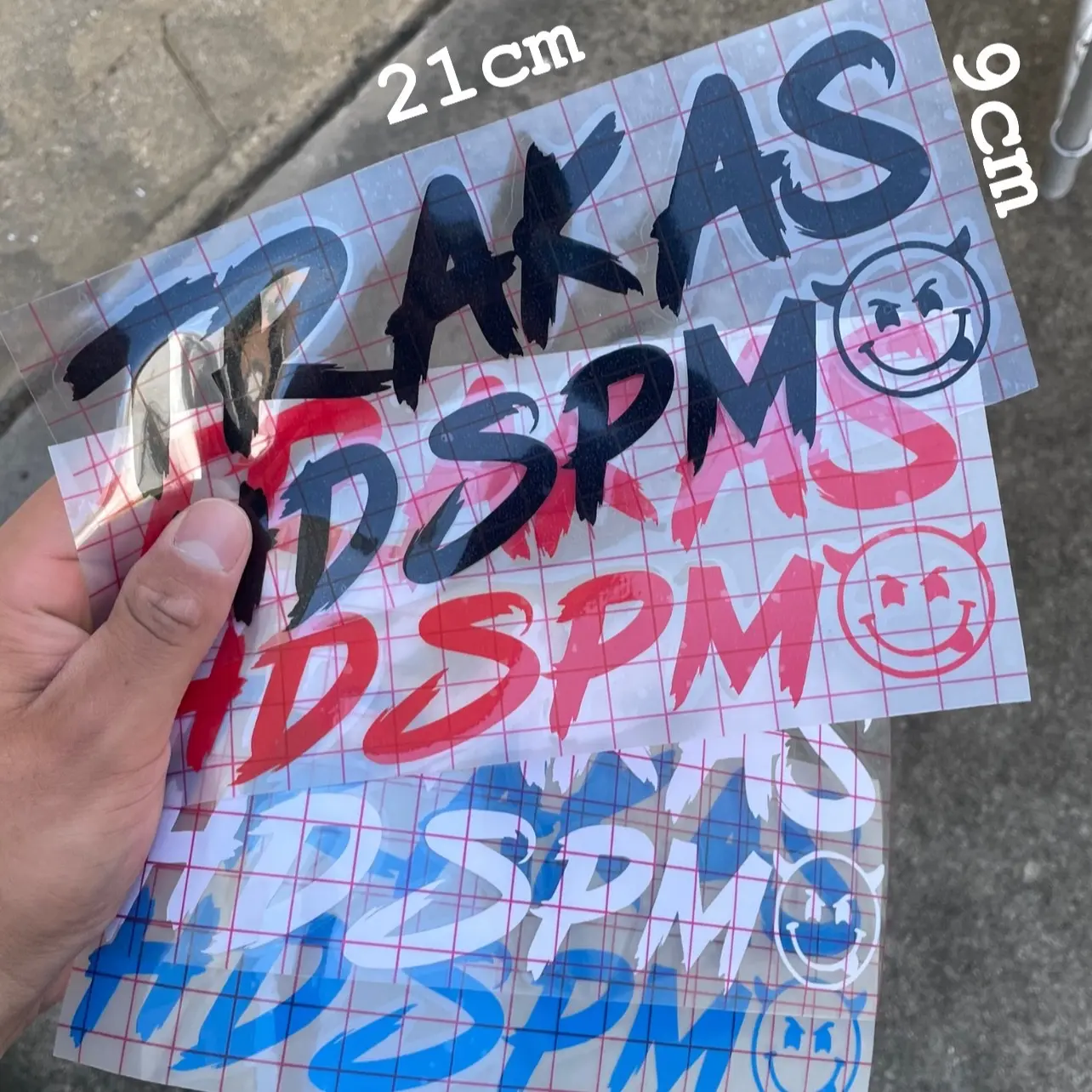 Trakas hdspm car decal
